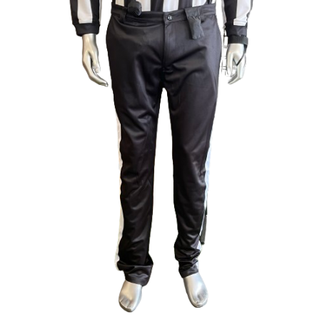 Pantalon avec bandes blanche d'arbitre officiel Spiral Football